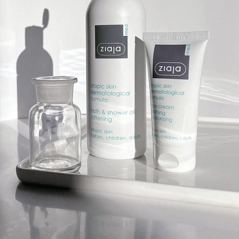 Kem dưỡng ẩm làm dịu da mặt 5% Urê Ziaja Med Atopic Skin 50ml - ảnh 6