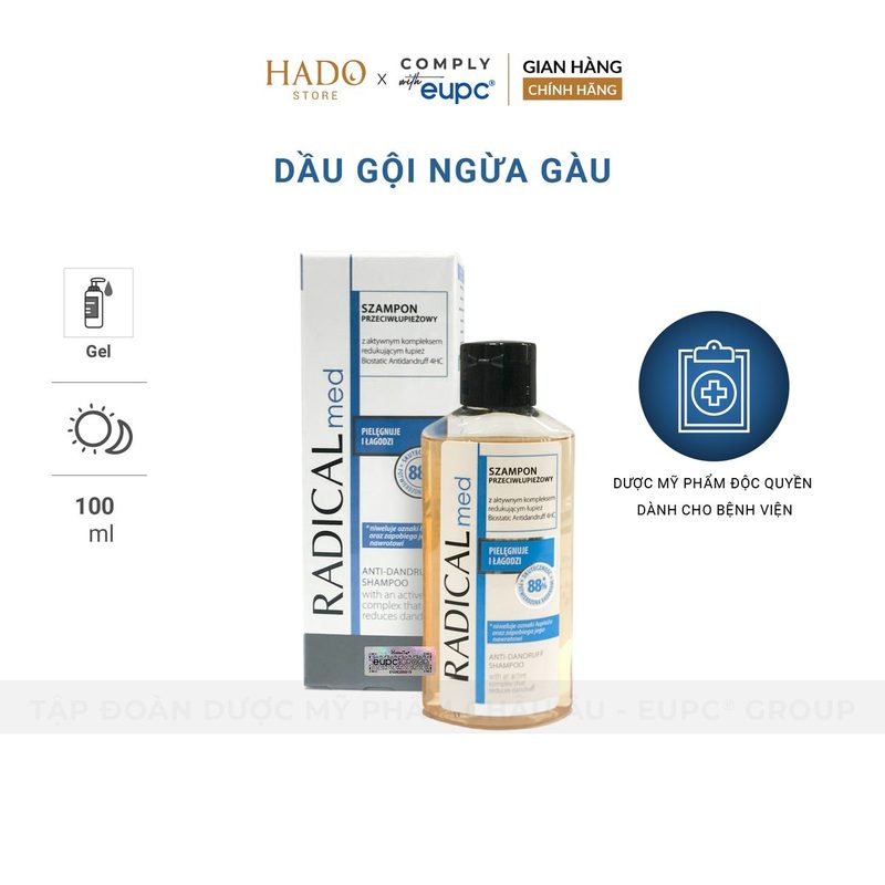 Dầu gội giảm gàu Farmona Radical Med 100ml